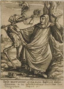 Abbott ja kuolema tekijältä Wenceslaus Hollar