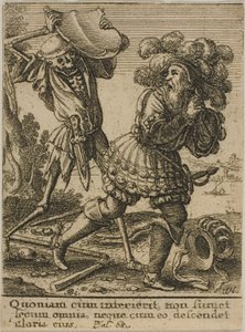 Kreivi ja kuolema tekijältä Wenceslaus Hollar