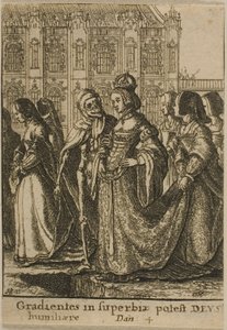 Keisarinna ja kuolema tekijältä Wenceslaus Hollar