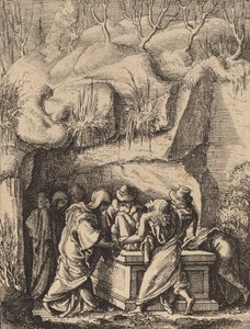 Hautaus. tekijältä Wenceslaus Hollar