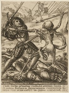 Ritari ja kuolema, Kuoleman tanssista tekijältä Wenceslaus Hollar