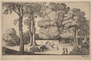 Mineraalilähde tekijältä Wenceslaus Hollar