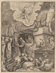 Ylösnousemus tekijältä Wenceslaus Hollar