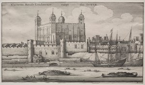 Tower, Lontoo. tekijältä Wenceslaus Hollar