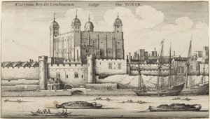 Lontoon Tower tekijältä Wenceslaus Hollar