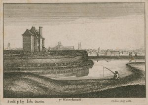The Water House, Islington tekijältä Wenceslaus Hollar