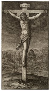 Ristiinnaulitseminen tekijältä Wenceslaus Hollar