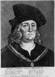 Theophrastus Bombastus von Hohenheim Paracelsus, sveitsiläinen alkemisti ja lääkäri, 1500-luku.
