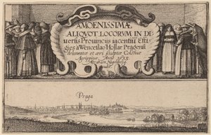 Nimilehti tekijältä Wenceslaus Hollar