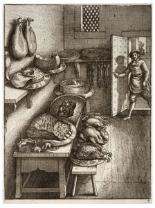 Kaupungin ja maaseudun hiiri tekijältä Wenceslaus Hollar