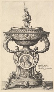 Kaksikahvainen kuppi, 1646. tekijältä Wenceslaus Hollar