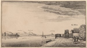 Näkymä Lewenbergistä tekijältä Wenceslaus Hollar