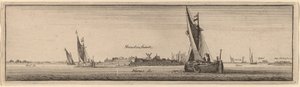 Näkymä Shenckenschantzille tekijältä Wenceslaus Hollar
