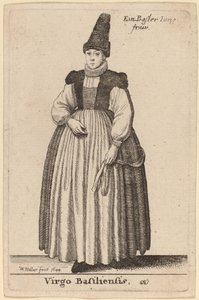 Baselin neitsyt tekijältä Wenceslaus Hollar