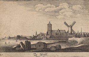 Wesel, 1635. tekijältä Wenceslaus Hollar