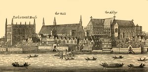 Westminster vuonna 1640, 1881. tekijältä Wenceslaus Hollar