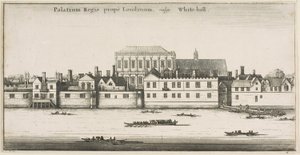 Whitehall joelta tekijältä Wenceslaus Hollar
