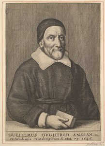 William Ooughtred, 1644. tekijältä Wenceslaus Hollar