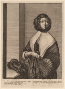 Talvi tekijältä Wenceslaus Hollar