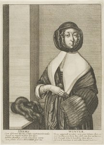 Talvi tekijältä Wenceslaus Hollar