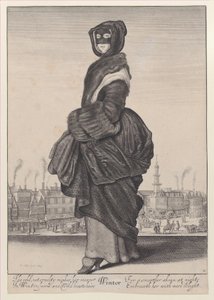 Talvi, Vuodenajat, 1643-44, 1643-44. tekijältä Wenceslaus Hollar