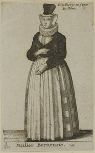 Bernin nainen tekijältä Wenceslaus Hollar