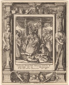 Keisari tekijältä Wenceslaus Hollar after Hans Holbein the Younger after Abraham van Diepenbeeck