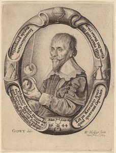Johann Banfi Huniades tekijältä Wenceslaus Hollar after Jacob Peter Gowy