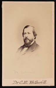 Tohtori Charles Mayer Wetherillin muotokuva 1825-1871, 1864. tekijältä Wenderoth and Taylor