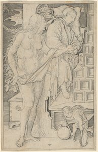 Tohtorin unelma tekijältä Wenzel von Olmutz, after Albrecht Dürer