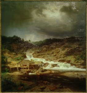 W.Holmberg, Kyrön vesiputous