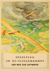 National Socialist Flyers Corps - tie Luftwaffeen, 1940-luvun alku. tekijältä Werner von Axster Heudtlass