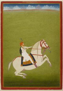 Rajput, 1800-luvun alku (guassi paperille) tekijältä West Indian School