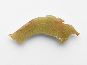 Riipus linnun muodossa, n. 1050-n. 950 eaa tekijältä Western Zhou Dynasty Chinese School