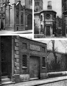 Kolme hautausmaan vartiotaloa, Lontoo, 1926-1927