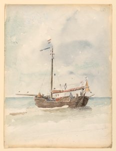 Hollantilainen proomu, 20. elokuuta 1887 tekijältä Whitney Warren Jr.