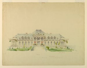 Newport Country Clubin etukorkeus, Harrison Avenue, Newport, Rhode Island