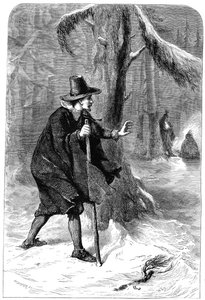 Roger Williams metsässä, Amerikka, 1630-luku 1880