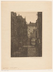 Taloja Voorstraatshavenilla Dordrechtissa Dordrechtin kanava (alkuperäinen nimi) Dordrecht, kuusi etsausta W.O.J. Nieuwenkamp ja J.M. Degrees of Roggen (alkuperäinen sarjan nimi)