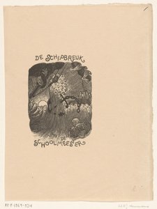 Nimilehden suunnittelu: The Schoolmaster, The Shipwreck tekijältä Wijnand Otto Jan Nieuwenkamp