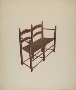 Ox Cart Chair, c. 1939. tekijältä Wilbur M Rice