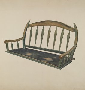 Prairie-kuunariistuin, n. 1937. tekijältä Wilbur M Rice