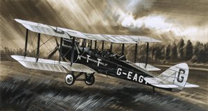 Aircraft Transport  Travel Ltd:n De Havilland DH98. tekijältä Wilf (20th century) Hardy