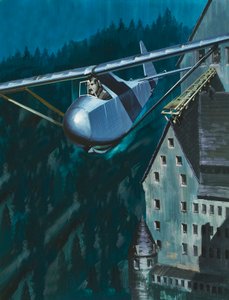 Purjelentokoneen pako Colditzin linnasta tekijältä Wilf (20th century) Hardy