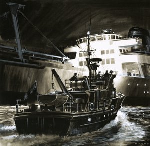 Brittiläinen elämäntapa: Britannian rannikkovartioston veronmurtajat. tekijältä Wilf (20th century) Hardy