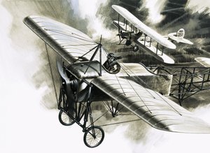 RFC:n ensimmäinen tiedustelulento... tekijältä Wilf (20th century) Hardy