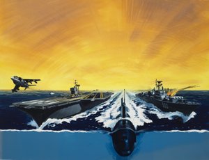 Sota-alukset ja sukellusveneet tekijältä Wilf (20th century) Hardy