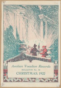 Vocalion Records Bulletin, joulu, 1922