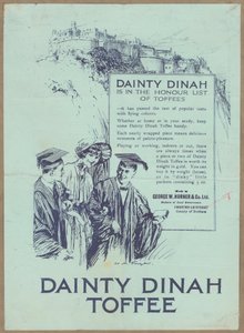 Tyylikäs Dinah Toffee, n. 1920 tekijältä Wilfred Fryer
