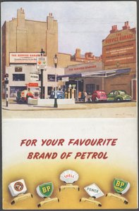 Shell, BP, National Benzoli, 1950-luku